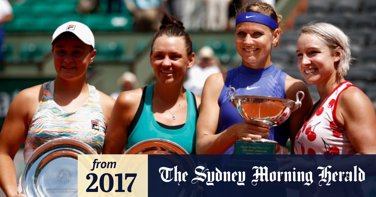 Dellacqua, Barty lose French Open women's doubles final